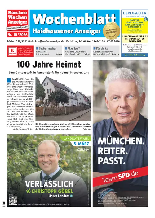 Haidhausener Anzeiger Cover